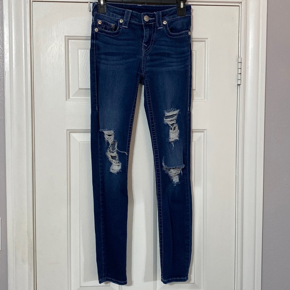 True Religion Women’s super skinny jeans size 26